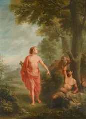 Apollo and Marsyas
Circe's Delusion by French School, second half 18th century, Oil on canvas (relined), offered May 2023