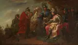 Bernhard Rode, Burgrave Frederick IV of Nuremberg delivering the captured counter-king Frederick the Fair to the later Emperor Louis the Bavarian