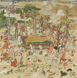 Anonymer Maler des 19. Jh., Anonymous painter. Edo period, 19th century