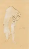 Auguste Rodin, Femme nue penchée en avant