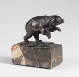 Eilender Bär auf den Hinterbeinen by August Gaul, Circa 1915, Bronze, sold Dec 2022