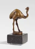 Strauß by August Gaul, 1915, Bronze, sold Dec 2022