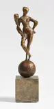 Kleine Fortuna by August Gaul, 1914-20, Bronze, sold Dec 2022
