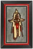 Robert Michel, Stopp-Position, 1960, Coloured, black India ink and watercolour on card, mounted on insulation board