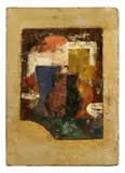 Hermann Glöckner, Ohne Titel (Stillleben)