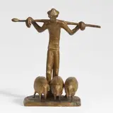 Gerhard Marcks, Arkadischer Schäfer, 1967, Bronze
