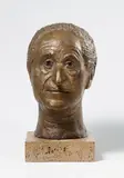 Portrait Wolfgang Wilhelm Schütz by Gerhard Marcks, 1968, Bronze, offered Dec 2022