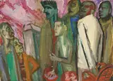 Karl Hubbuch, Protest