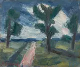 Clifford Holmead Phillips, Der Weg in die Ferne zwischen Bäumen