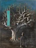Edgar Ende, Nachtwache, 1963, Oil on canvas