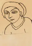 Alexej von Jawlensky, Weiblicher Kopf nach links