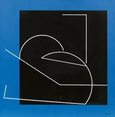 Geneviève Claisse, Dryades, 1965, Oil on canvas