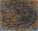 Hann Trier, Nach rechts, 1960, Oil on canvas