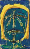 Markus Lüpertz, Untitled (Parsifal), Around 1990, Gouache on card