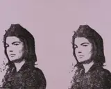 Jacqueline Kennedy II (Jackie II) by Andy Warhol, 1966, Colour silkscreen on card, sold Dec 2022