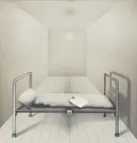Eberhard Günther Willikens, Bett No. 4, 1972, Acrylic on canvas