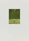 Peter Doig, Black Palms, 2004, 6 colour etchings on card