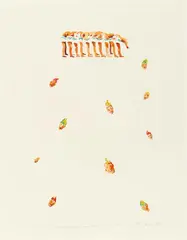 Norbert Bisky, Immunsystem, 2006, Watercolour on card