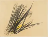 Hans Hartung, P 58-193, 1958, Pastel on card