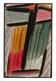 Meditation. Ein Brausen kam einher by Alexej von Jawlensky, 1935, Oil on paper, mounted to card, sold Dec 2022