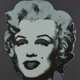 Marilyn Monroe (Marilyn) by Andy Warhol, 1967, Colour screenprint on card, sold Dec 2022