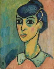 Alexej von Jawlensky, Kopf, Circa 1913, Oil on canvas