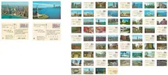 On Kawara, I Got Up, 1978, 66 postcards of New York. Each in ink on stamped and franked postcard. Each stamped with the name and address of the artist, title, date and time of execution and the receiver Helena Kontova Flash Art. The cards were executed in the period from 31 March 1978, 1-30 April 1978, 1-31 March 1978, 1-4 June 1978.. 66 postcards, each