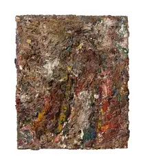 Eugène Leroy, Dans le petit bois, 1999, Oil on canvas