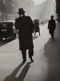 Paul Wolff, Untitled (Frankfurt), c. 1930, Vintage ferrotyped gelatin silver print on Agfa-Brovira paper
