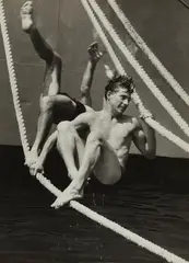 Untitled by Herbert List, c. 1955, Vintage gelatin silver print on Agfa-Brovira paper, sold Dec 2022