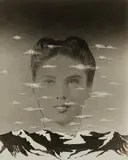 Xanti (Alexander) Schawinsky, Mountain view (from the series: Variations of a face)