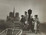 Jean Moral, Sur les toits de Paris, 1937, Vintage gelatin silver print on Agfa-Brovira paper