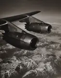 Toni Schneiders, Über Alaska, 1950s, Vintage ferrotyped gelatin silver print on Leonar paper