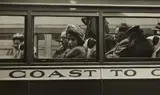 Esther Bubley, Greyhound Bus Passengers, New York City, 1947, Vintage or early gelatin silver print