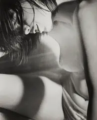 Untitled by Sanne Sannes, 1960s, Vintage ferrotyped gelatin silver print, sold Dec 2022