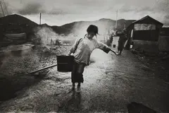 Ed van der Elsken, Refugee girl, Kow Loon, 1959/60, Vintage ferrotyped gelatin silver print