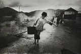 Ed van der Elsken, Refugee girl, Kow Loon, 1959/60, Vintage ferrotyped gelatin silver print