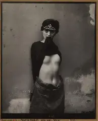 Marie #142 by Jan Saudek, 1974, Gelatin silver print, sold Dec 2022
