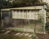 Simone Nieweg, Gartenhaus, Düsseldorf Im Dahlacker, 1987, Chromogenic print on Kodak paper