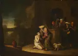 The Return of the Prodigal Son by called Dietricy Christian Wilhelm Ernst Dietrich, Oil on canvas, offered Nov 2022