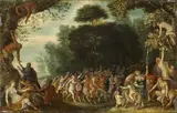 Netherlandish School 17th century, Procession of Pomona
