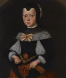 Portrait of a Girl by Northern Netherlands mid-17th century, Oil on canvas (relined), offered Nov 2022