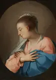 circle of Ignaz Stern, The Virgin, Oil on panel