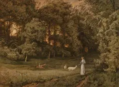 Emil Lugo, Summer Idyll, Oil on canvas