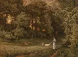Emil Lugo, Summer Idyll, Oil on canvas