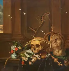 Hendrick Andriessen, Vanitas Still Life, Oil on canvas