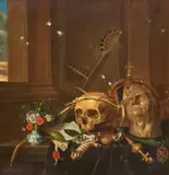 Hendrick Andriessen, Vanitas Still Life, Oil on canvas