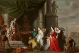 Erasmus Quellinus II and workshop, The Magnanimity of Scipio, Oil on canvas