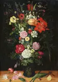 Utrecht School circa 1617-1619, Flower Still Life, Oil on copper