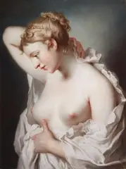 William Hoare, Allegory of Summer, Pastel on paper